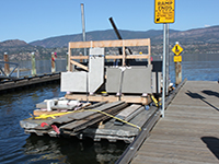 Okanagan Boat Lifts offers a variety of marine services, such as dock repair